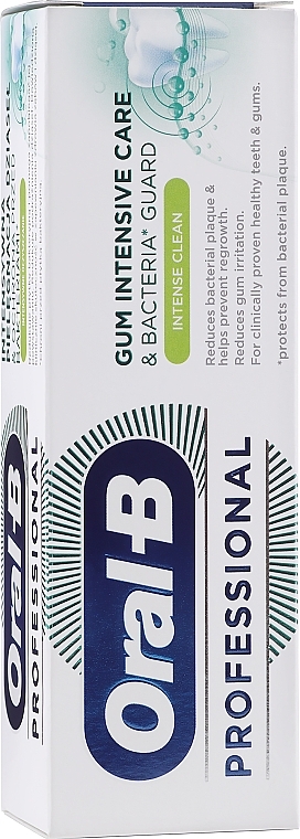 Toothpaste - Oral-B Gum Intensive Care & Bacteria Guard Toothpaste — photo N3