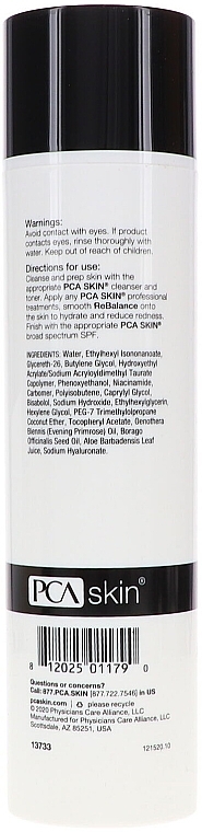 Moisturizing Face Cream - PCA Skin ReBalance Facial Moisturizer — photo N2