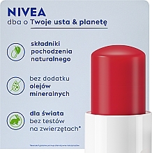 Lip Balm "Fruit Radiance. Strawberry" - NIVEA Lip Care Fruity Shine Strawberry Lip Balm — photo N7