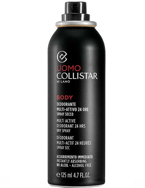 Dry Deodorant-Spray - Collistar Linea Uomo Multi-Active Deodorant 24 Hours  — photo N2