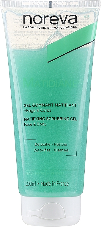 Cleansing Exfoliating Face Gel - Noreva Laboratoires Matidiane Gel Nettoyant Gommant — photo N1