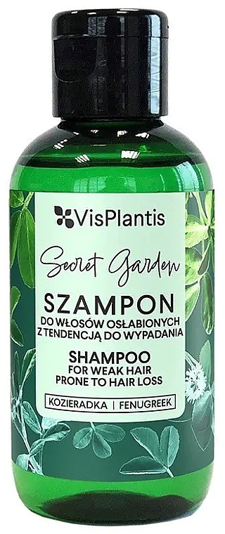 Anti Hair Loss Shampoo for Weakened Hair - Vis Plantis Secret Garden Shampoo For Weak Hair — photo N1
