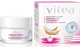 Fragrances, Perfumes, Cosmetics Face Cream "Moisturizing and Protective" - Vitea Moisturizing and Protective Face Cream