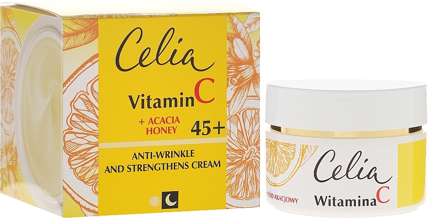 Firming Day & Night Cream 45+ - Celia Witamina C — photo N1