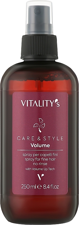 Volumizing Spray for Thin Hair - Vitality's C&S Volume Fine Hair Spray — photo N1