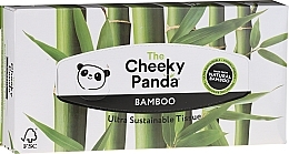 Fragrances, Perfumes, Cosmetics Dry Bamboo Face Wipes, 80 pcs. - Cheeky Panda Bamboo Facial Tissue Cube
