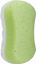 Massage Body Sponge XXL, green - Grosik Camellia Bath Sponge — photo N1