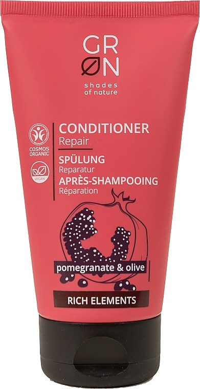 Repairing Hair Conditioner - GRN Rich Elements Pomegranate & Olive Conditioner — photo N1