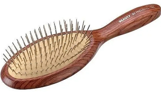 Hair Brush, rosewood, 23 cm - Golddachs — photo N1