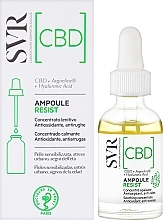 Antioxidant Anti-Wrinkle Concentrate for Sensitive Skin - SVR Ampoule Resist [CBD] — photo N3