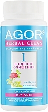 Fragrances, Perfumes, Cosmetics Face Cleansing Mask for Dry Skin - Agor Herbal Clean Dry Skin