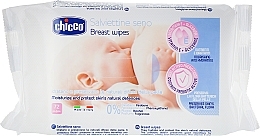 Breast Cleansing Wipes, 72 pcs - Chicco Breast Wipes — photo N2
