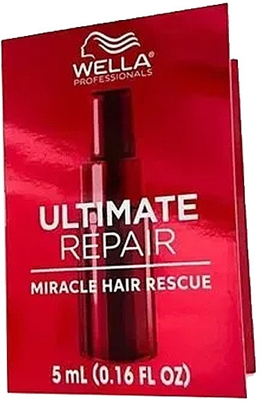 All Hair Types Serum - Wella Professionals Ultimate Repair Miracle Hair Rescue With AHA & Omega-9 (mini size) — photo N1