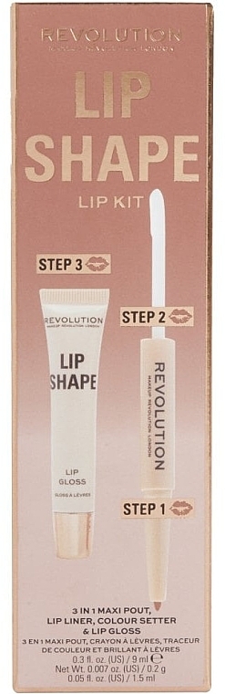 Makeup Revolution Lip Shape Warm Nude - Makeup Revolution Lip Shape Warm Nude — photo N1