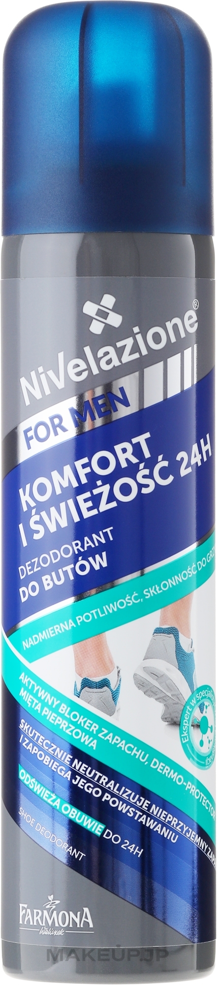 Shoe & Foot Deodorant - Farmona Nivelazione For Men Shoe Antiperspirant — photo 180 ml