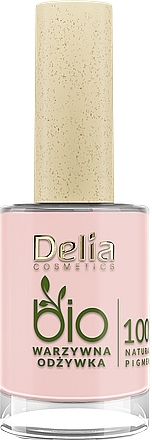 Strengthening Beet Nail Conditioner "Bio" - Delia Cosmetics Bio Nail Vegetable Conditioner — photo N2