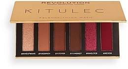 Eyeshadows - Makeup Revolution X Kitulec Blend Kit Eyeshadow Palette — photo N8