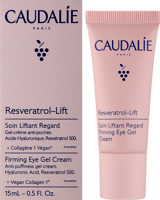 Eye Gel Cream - Caudalie Resveratrol-Lift Firming Eye Gel Cream New — photo N2