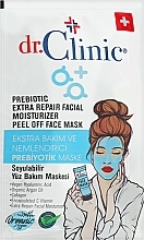 Fragrances, Perfumes, Cosmetics Extra Moisturizing Peeling Mask with Prebiotics - Dr. Clinic Prebiotic Mask