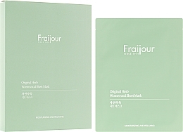 Plant Extracts Sheet Mask - Fraijour Original Herb Wormwood Sheet Mask — photo N3