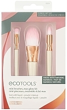 Fragrances, Perfumes, Cosmetics Makeup Brush Set, 3 pieces - EcoTools Glow Max Limited Edition