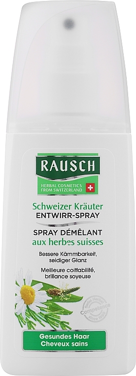 Hair Conditioner Spray - Rausch Swiss Herbal Detangling Spray Conditioner — photo N1