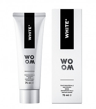 Whitening Toothpaste - Woom White+ Effective Whitening Toothpaste — photo N1