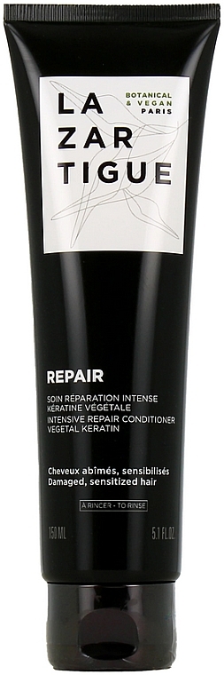 Intensive Regenerating Shampoo - Lazartigue Repair Intensive Repair Shampoo Tube — photo N1