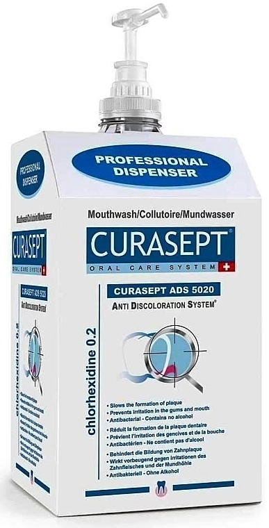 Chlorhexidine Mouthwash - Curaprox Curasept ADS 5020 Professional — photo N1