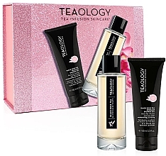 Fragrances, Perfumes, Cosmetics Set - Teaology Black Rose Tea (edt/100ml + sh/gel/100ml) 