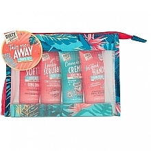 Fragrances, Perfumes, Cosmetics Set - Dirty Works Take Me Away Travel Set (sh/gel/50ml + scrub/50ml + b/butter/50ml + h/cr/50ml)