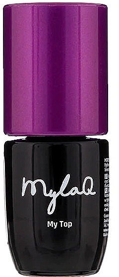 Gel Polish Top Coat - MylaQ My Top — photo N1