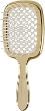 Hair Brush, limited edition, gold-white - Janeke Superbrush Limited Gold — photo N1