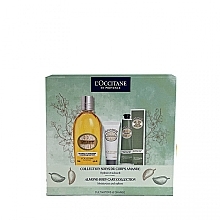 Fragrances, Perfumes, Cosmetics キット - L'Occitane Almond (sh/oil/250ml + h/cr/75ml + b/milk/20ml)