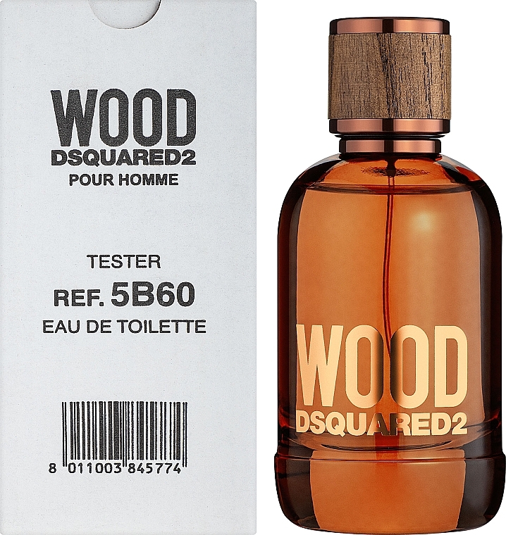 Dsquared2 Wood Pour Homme - Eau de Toilette (tester with cap) — photo N2