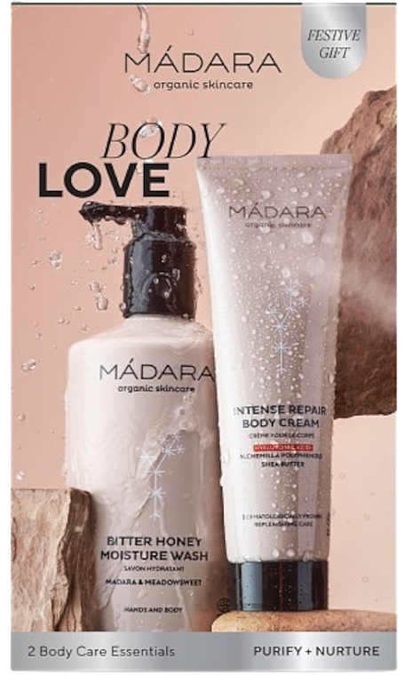 Set - Madara Cosmetics Body Love Duo Set (b/cr/150ml + wash/500ml) — photo N2