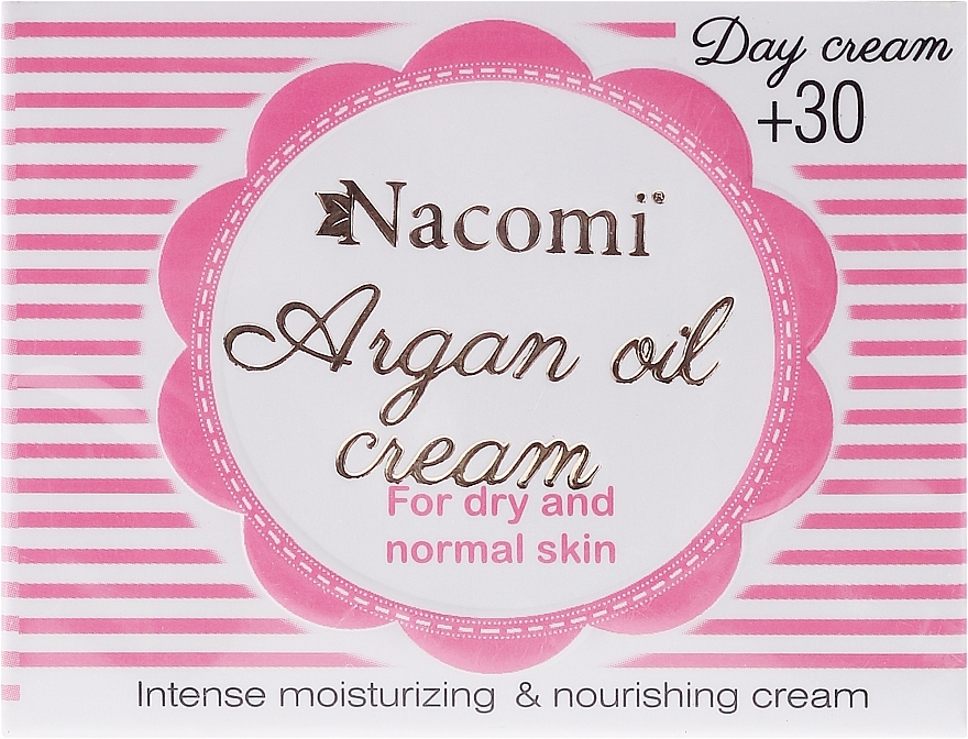 Day Cream for Face - Nacomi Moroccan Argan Cream With Vitamin E — photo N2