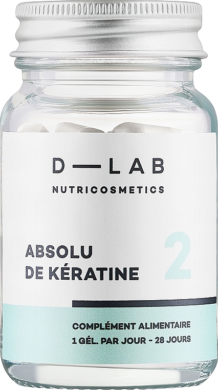 Pure Keratin Dietary Supplement - D-Lab Nutricosmetics Pure Keratin — photo N1