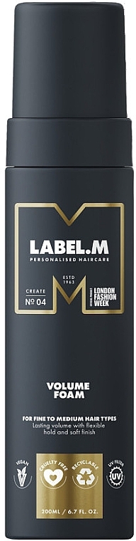 Volume Hair Mousse - Label.m Volume Foam — photo N1