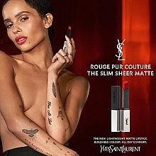 Matte Lipstick - Yves Saint Laurent Rouge Pur Couture The Slim Sheer Matte Lipstick — photo N4