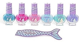 Set, 7 products - Martinelia Lets Be Mermaids Nail Set — photo N2