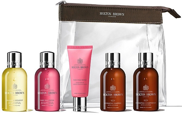 Set of 5 Products in a Cosmetic Bag - Molton Brown Women Carry On — photo N1