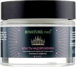 Modeling Face & Neck Night Cream "Power over Time. Nourishment & Lifting" - NATURE.med Anti Age Timelessness Night Cream — photo N2