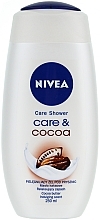 Fragrances, Perfumes, Cosmetics Cocoa Shower Cream Gel - NIVEA Care Shower Gel Care and Cocoa