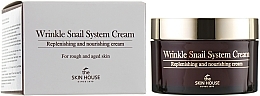 Fragrances, Perfumes, Cosmetics Anti-Aging Snail Cream - The Skin House Wrinkle Snail System Cream