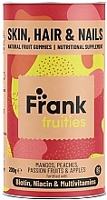 Fragrances, Perfumes, Cosmetics Dietary Supplement for Skin, Hair & Nails - Natural Fruit Gummies - Frank Fruities Skin Hair And Nails Natural Fruit Gummies