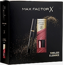 Fragrances, Perfumes, Cosmetics Set - Max Factor (maskara/9ml + lipstick/4.2g)