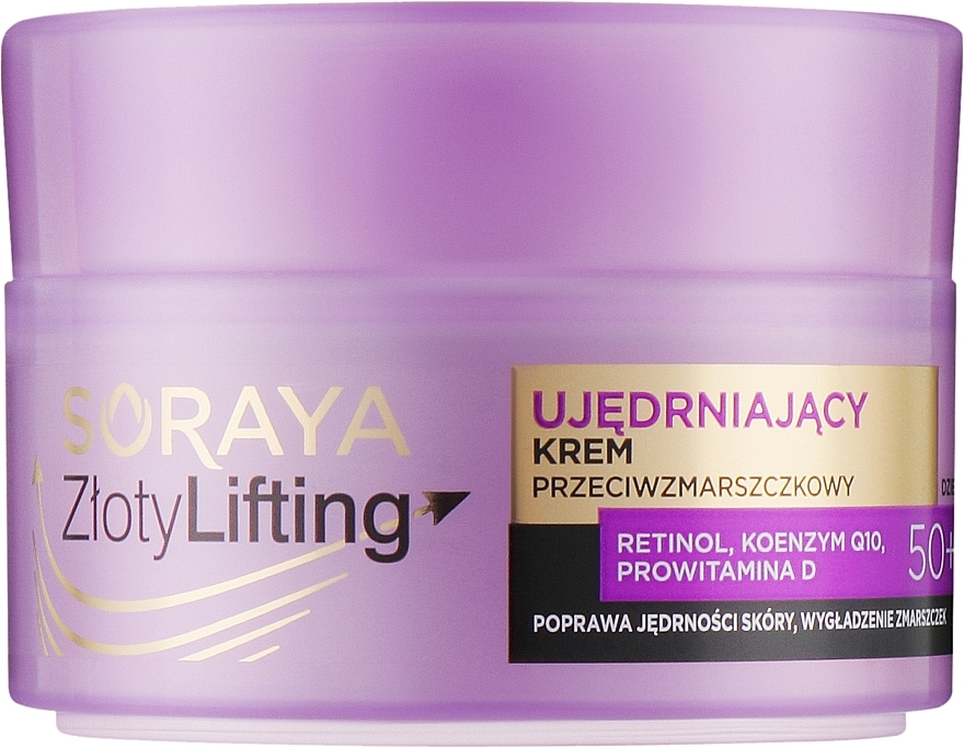 Firming Anti-Wrinkle Cream - Soraya Gold Lifting 50+ — photo N1