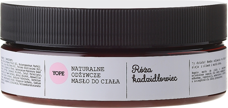 Rose & Frankincense Body Butter - Yope Body Butter — photo N2
