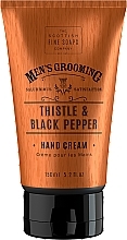 Hand Cream - Scottish Fine Soaps Men’s Grooming Thistle & Black Pepper Hand Cream — photo N1